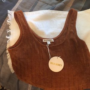 Sweater like crop top